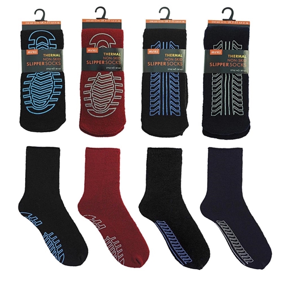 Picture of £1.49 MEN'S GRIPPER SOCKS (12)