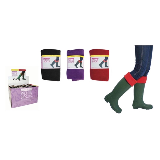 Picture of £2.49 LADIES WELLY SOCKS (80) SK205CDU