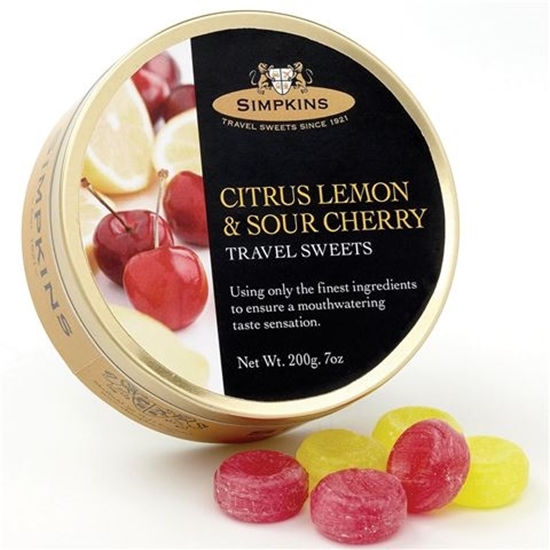 Picture of £2.50 TRAVEL SWEET 200g TIN CITRUS LEMON