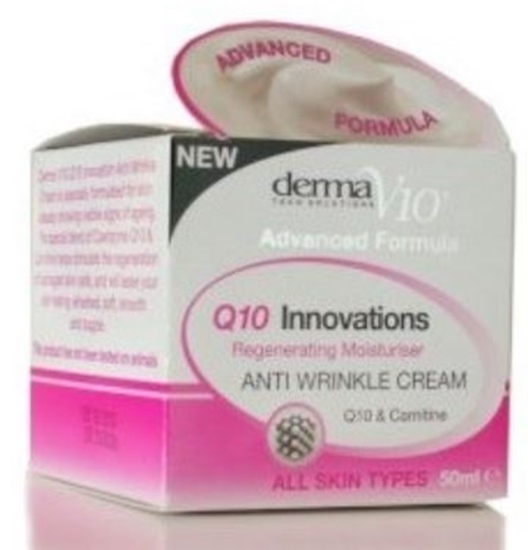 Picture of £1.00 DERMA V10 WRINKLE CREAM 50ml Q10(6