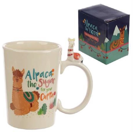 Picture of £3.99 ALPACA BOXED MUGS (6)