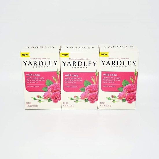 Picture of £1.00 YARDLEY 120g SOAP WILD ROSE (24)