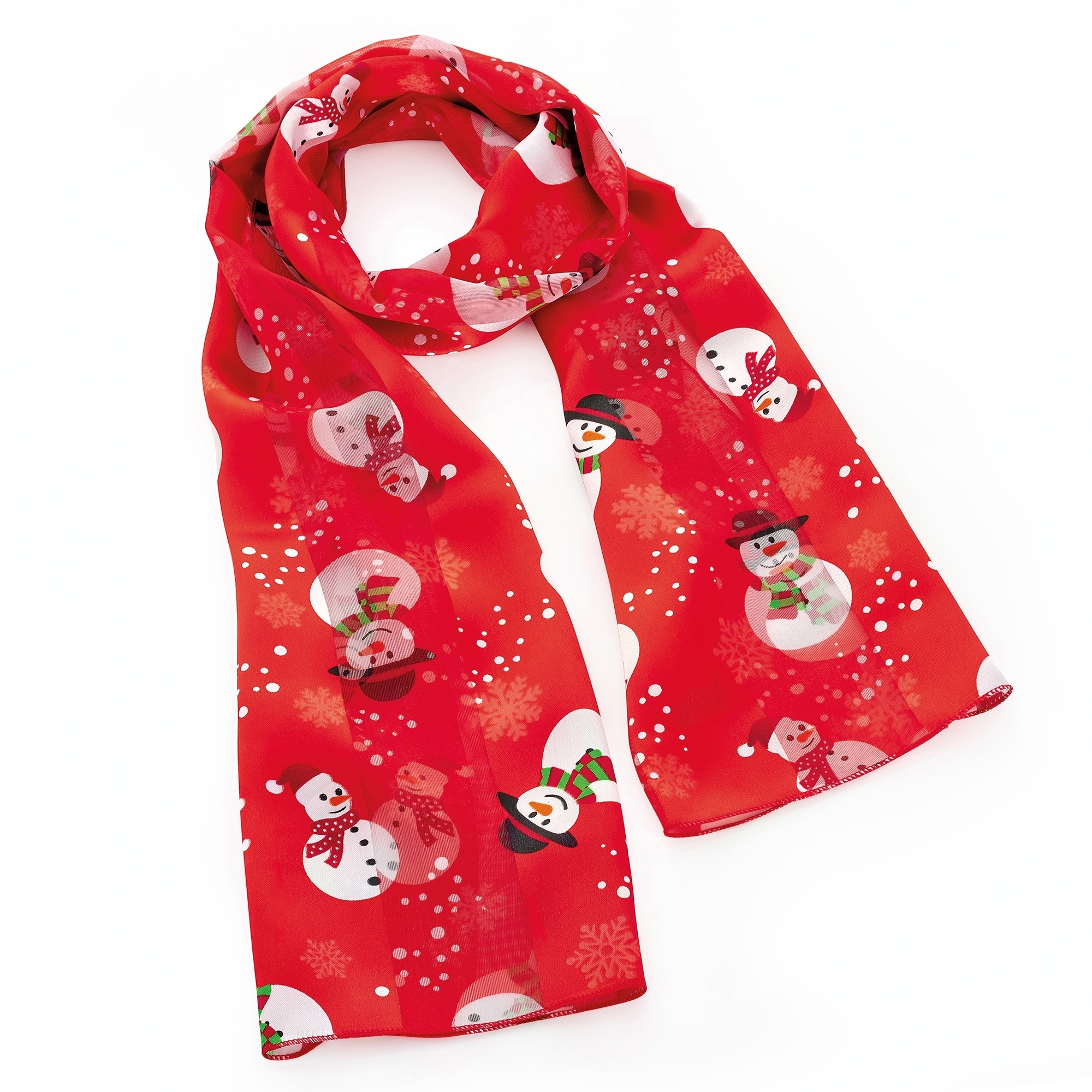 £4.99 CHRISTMAS SCARVES 2 ASST(2 - Greenheys Sundries