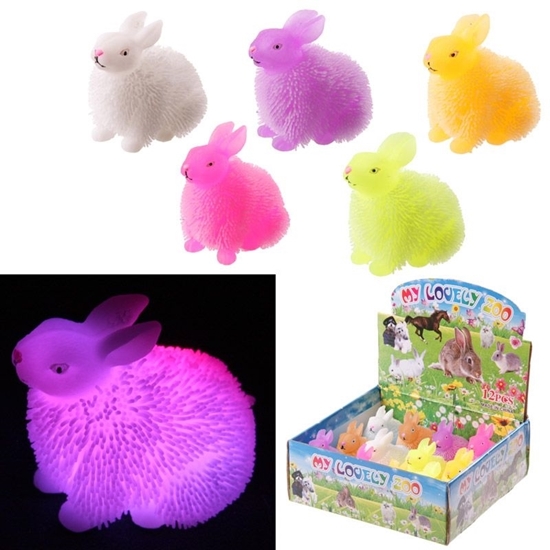 Picture of £1.49 LIGHT UP PUFFER RABBITS