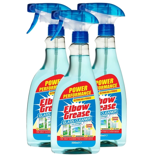 Picture of £1.00 ELBOW GREASE GLASS CLEAN 500ML(8)