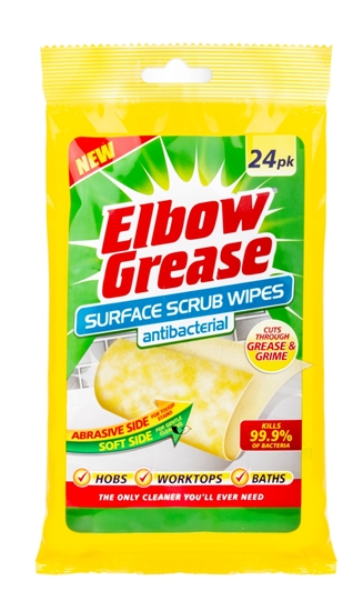 Picture of £1.00 ELBOW GREASE ANTI-BAC WIPES (12)