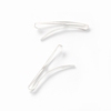 Picture of £1.00 ACCESORIES 2 SILVER HAIR SLIDES