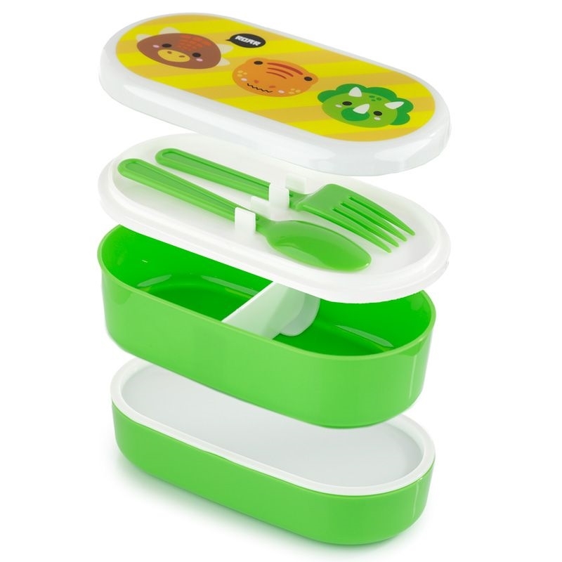 £4.99 DINO BENTO LUNCH BOX - Greenheys Sundries