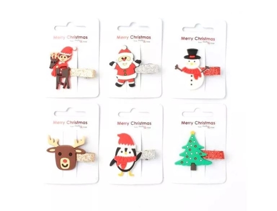 Picture of £1.00 CHRISTMAS HAIR BEAK CLIPS