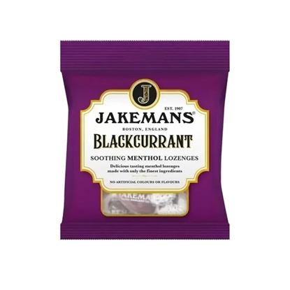 Picture of £1.15 JAKEMANS BLACKCURRANT NEW BAG 73g