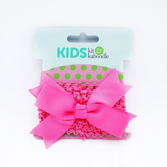 Picture of £1.00 KIT & KABOODLE HAIR PINK BOW