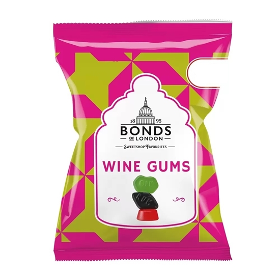 Picture of £1.25 BONDS SHARE BAG WINE GUMS