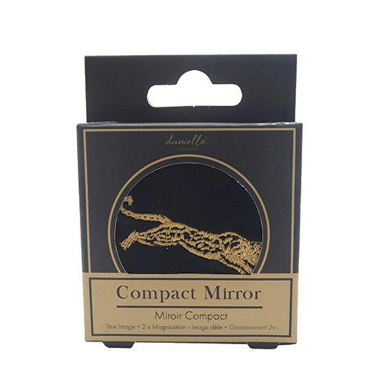 Picture of £3.99 BLK LEOPARD COMPACT MIRROR