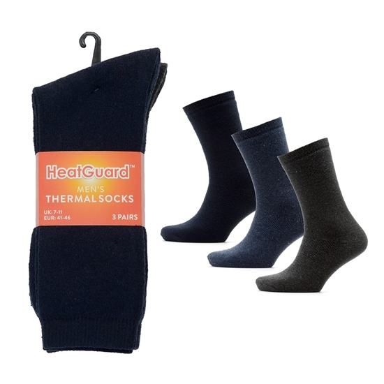 Picture of £1.99 MEN'S 3 PACK THERMALS SOCKS