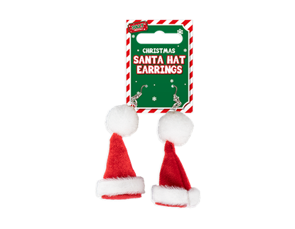 Picture of £1.25 SANTA HAT EARRINGS