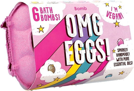 Picture of £4.99 O.M.G 6 EGG BATH BOMB FIZZERS