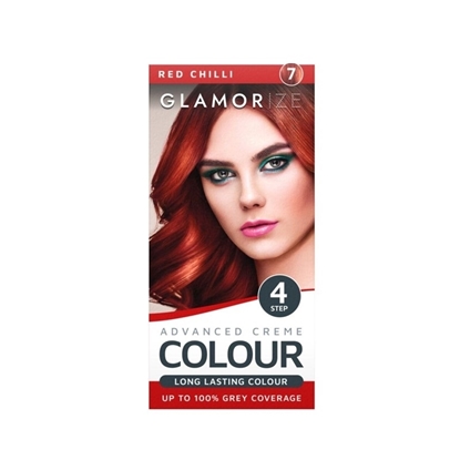 Picture of £1.50 GLAMORIZE HAIR COL RED CHILLI No7