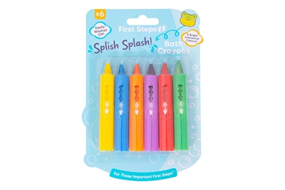 Picture of £1.99 FIRST STEPS BATHTIME CRAYONS x 6