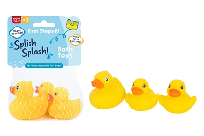Picture of £1.99 FIRST STEPS BATH DUCKS x 3