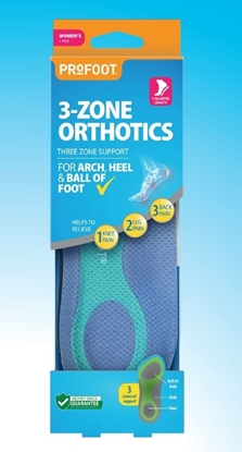 Picture of £15.90 PROFOOT LADIES TRIAD 3 ZONE ORTHO