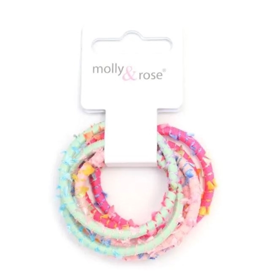 Picture of £1.00 MOLLY ROSE CARD OF 6 ELASTICS