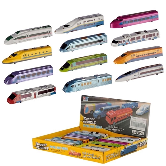 Picture of £1.99 PULLBACK TRAIN TOYS (12)