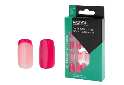 Picture of £2.99 ROYAL PINK SENORITA NAILS