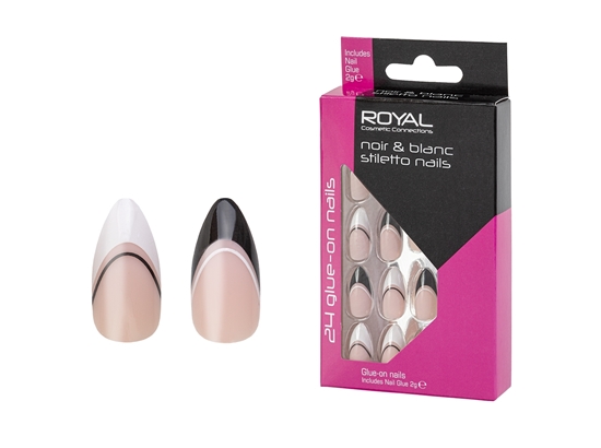 Picture of £2.99 ROYAL NOIR BLANC NAILS