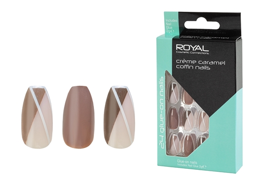 Picture of £2.99 ROYAL CREME CARAMEL NAILS