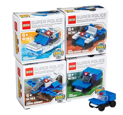 Picture of £1.00 SUPER POLICE BLOCKS (12)