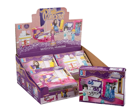 Picture of £2.49 PRINCESS HOME BLOCKS SET (12)