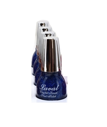 Picture of £1.29 LAVAL NAILPOLISH BLUE GLITTER