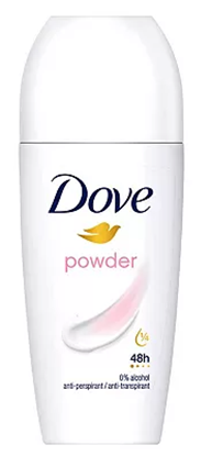 Picture of £2.25 DOVE LADIES ROLL ON 50ml POWDER