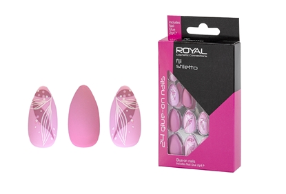 Picture of £2.99 ROYAL FIJI STILETTO NAILS