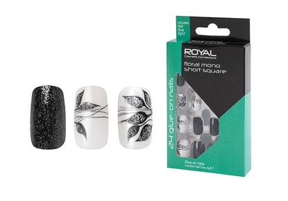 Picture of £2.99 ROYAL FLORAL MONO NAILS