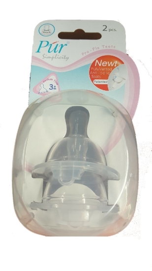 Picture of £0.10 PUR TEATS x 2 MED. FLOW WIDE