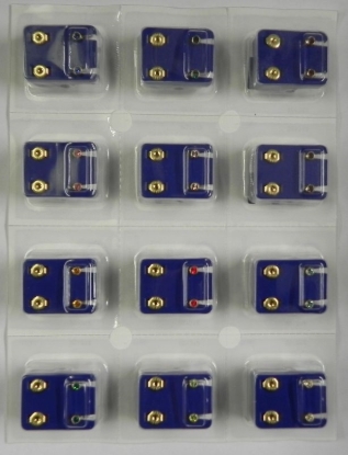 Picture of £1.00 CAFLON STUD EARRINGS ASSTD (12)