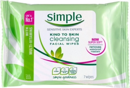 Picture of £2.50 SIMPLE CLEANSING FACIAL WIPES