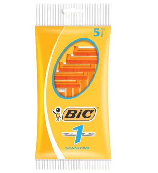 Picture of £1.00 BIC 5's SENSITIVE RAZORS