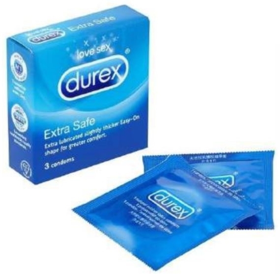 Picture of £1.50 DUREX EXTRA SAFE 3 PACK CONDOMS