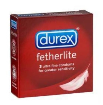 Picture of £1.50 DUREX FETHERLITE 3 PACK CONDOMS