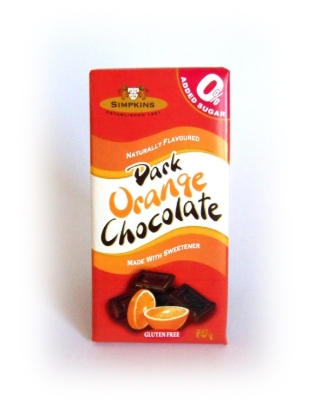 Picture of £2.49 SIMPKINS NO SUGAR CHOCOLATE ORANGE