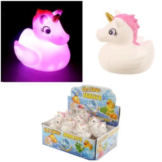 Picture of £1.99 UNICORN LIGHT UP BATH TOY(24)TY656
