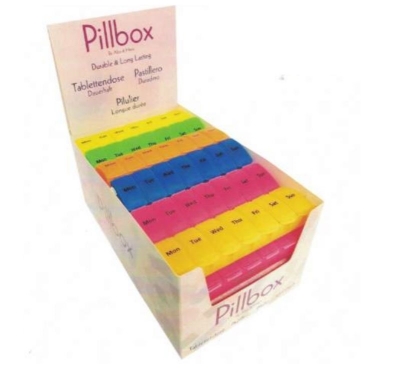 Picture of £1.25 PILLMATE 7 DAY PILL BOX UNIT (24)