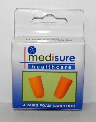 Picture of £1.49 MEDISURE CLASSIC FOAM EARPLUGS