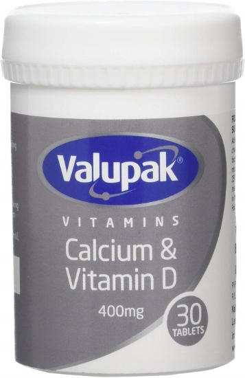 Picture of £1.25 VALUPAK CALCIUM & VITAMIN D