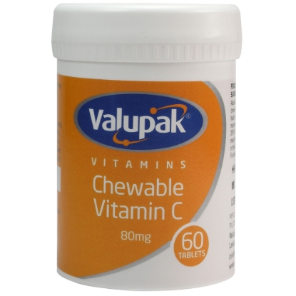 Picture of £1.58 VALUPAK CHEWABLE VITAMIN C