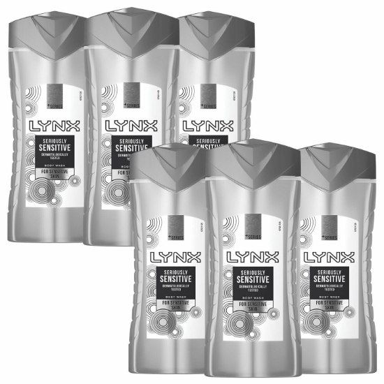 Picture of £1.00 LYNX 300ML SHOWER GEL SENSITIVE (6