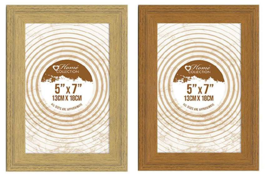 Picture of £2.49 DALAMARE 5x7 WOOD FRAMES (12)