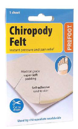 Picture of £1.99 PROFOOT CHIROPODY FELT